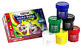 FATİH GUAJ BOYA 50410 25 ML 6 RENK ADET