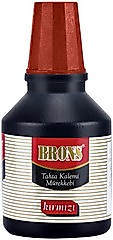 BRONS TAHTA KALEMİ MÜREKKEBİ 30 CC KIRMIZI