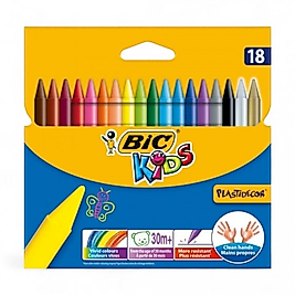 BIC SİLİNEBİLİR PASTEL BOYA 18 RENK