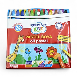 PENSAN PASTEL BOYA ÇANTALI 24 RENK