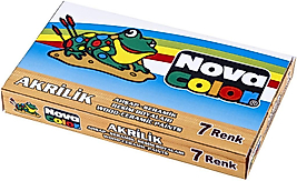 NOVA COLOR AKRİLİK TÜP BOYA 7 RENK
