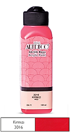 ARTDECO AKRİLİK BOYA 140 ML KIRMIZI