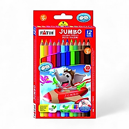 FATİH KUR BOYA KARTON KUTU JUMBO TAM BOY 12 RENK