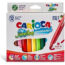 CARİOCA KEÇELİ KALEM JUMBO 12 RENK