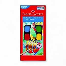 FABER-CASTELL SULUBOYA 12 RENK KÜÇÜK BOY