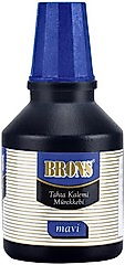 BRONS TAHTA KALEMİ MÜREKKEBİ 30 CC MAVİ