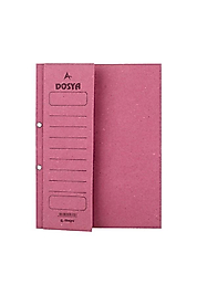 ZARFSAN YARIM KAPAK KARTON DOSYA PEMBE