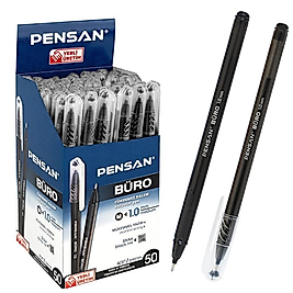 PENSAN BÜRO TÜKENMEZ KALEM-SİYAH