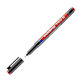 EDDİNG ASETAT KALEMİ S 03MM KIRMIZI