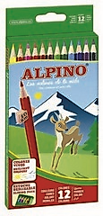 ALPINO 12 Lİ KURU BOYA UZUN