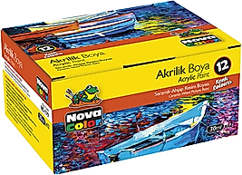 NOVA COLOR AKRİLİK BOYA 12 RENK