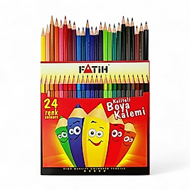 FATİH TAM BOY 24 RENK KURU BOYA