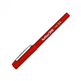 ARTLİNE 200 FİNE 0.4MM DARK RED