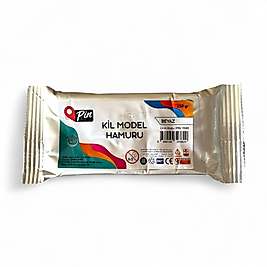 PİN SERAMİK KİLİ BEYAZ 250 GR ADET