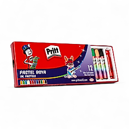 PRİTT PASTEL BOYA KARON KUTU 12 Lİ