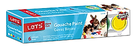 LETS GUAJ BOYA 6X25ML 6 RENK