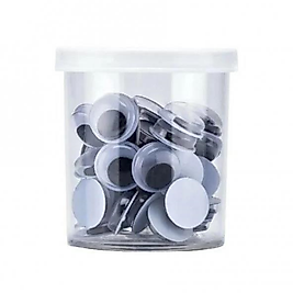 PUTİ OYNAR GÖZ 8 MM - TÜP PAKET