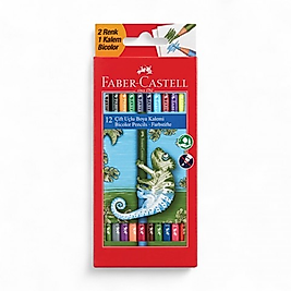 FABER CASTEL YERLİ ÇİFT UÇLU BOYA KALEMİ