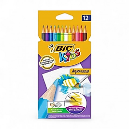 Bic Kids Aquacolour Kuru Sulu Boya 12 Renk ADET