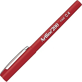 ARTLİNE 200 FİNE 0.4MM RED