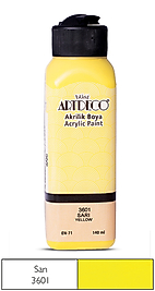 ARTDECO AKRİLİK BOYA 140 ML SARI