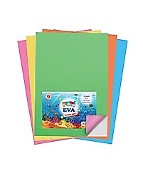 PUTİ EVA YAPIŞKANLI A4 10 LU KARIŞIK RENK