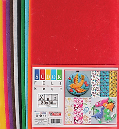 SÜDOR 20X30  A4 10 LU KEÇE