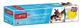 LETS GUAJ BOYA 6X25ML 6 RENK