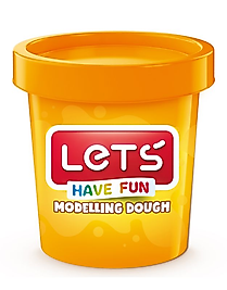 LETS OYUN HAMURU TEKLİ TURUNCU