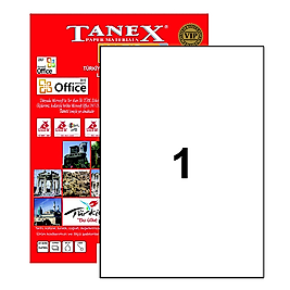 TW-2000 210X297 MM LASER ETİKET 100 AD. ADET
