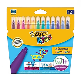KID COULEUR KEÇELİ BOYA KALEMİ 12 RENK
