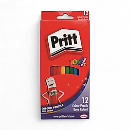 PRİTT 12 RENK KULAEM KALEM BOYA