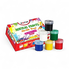 FATİH AKRİLİK BOYA 55500 25 ML 6 RENK ADET