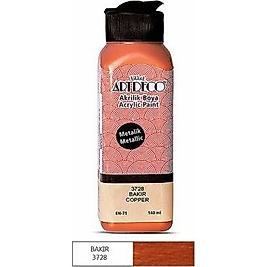 ARTDECO METALİK AKRİLİK BOYA 140ML BAKIR 3728