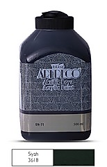 ARTDECO AKRİLİK BOYA 500 ML SİYAH