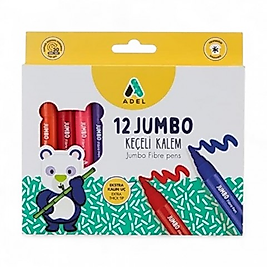 ADEL JUMBO KEÇELİ KALEM, 12 Lİ ADET