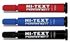 HI-TEXT 830 PCK KESİK UÇ PERMANENT MARKÖR KIRMIZI