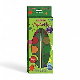 ALPINO SULU BOYA 12 RENK FIRÇALI