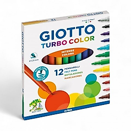 GIOTTO TURBO COLOR 12 RENK KEÇELİ KALEM