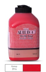 ARTDECO AKRİLİK BOYA 500 ML KIRMIZI