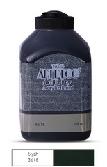 ARTDECO AKRİLİK BOYA 500 ML SİYAH