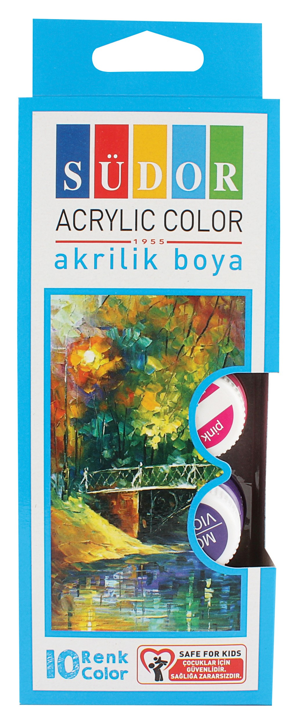 SÜDOR AKRİLİK 10 RENK