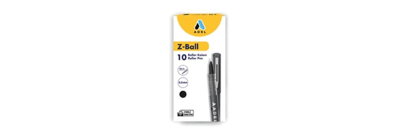 ADEL Z ROLLER CONİC PİLOT KALEM SİYAH