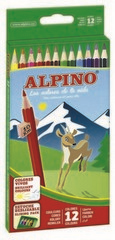 ALPINO 12 Lİ KURU BOYA UZUN