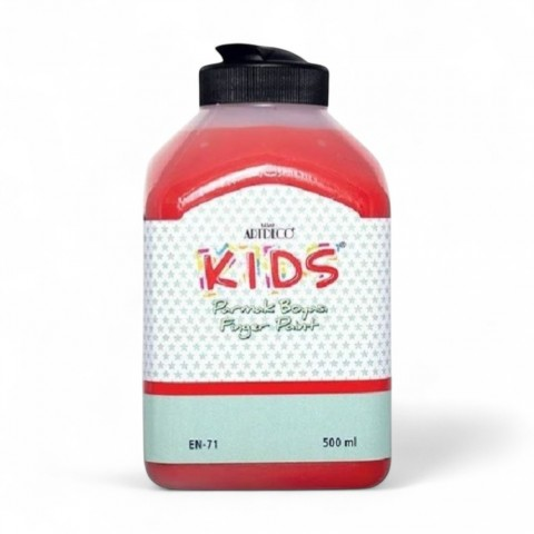 Artdeco Kids Parmak Boyası 500ml Kırmızı 340