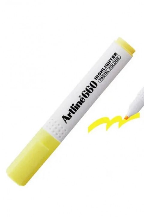 ARTLİNE 660 HİQHLİGTER PASTEL YELLOW