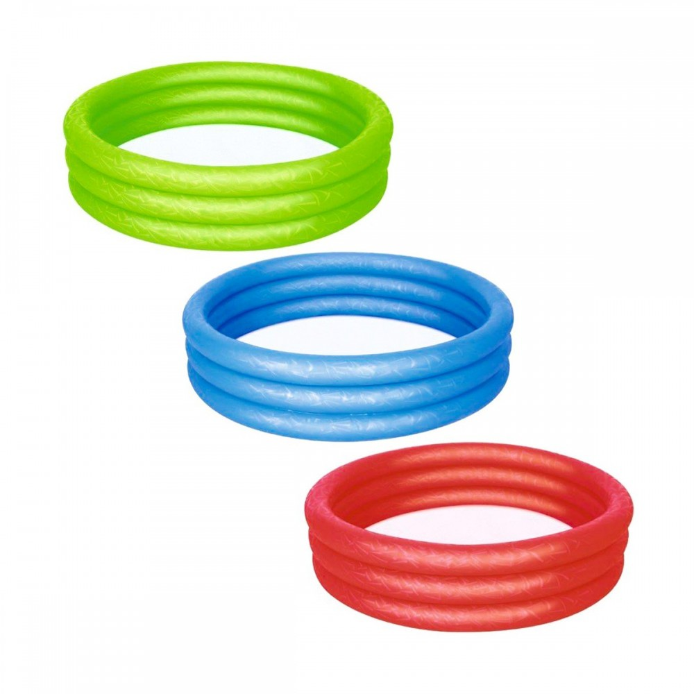 BESTWAY HAVUZ 3 BÖLME 122CM*25 CM RENKLİ