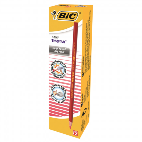 BİC KIRMIZI KOPYA KALEMİ