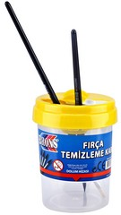 BRONS FIRÇA TEMİZLEME KABI 20Lİ MAVİ
