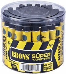 Brons Sıvı Yapıştırıcı Solventsiz 7 gr 48li